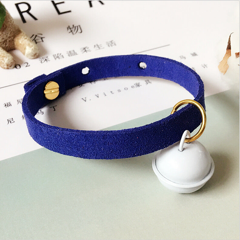 Rainbow Cat Collar Collection - Soft Cloth Collars with Matching Bells in 8 Vibrant Colors