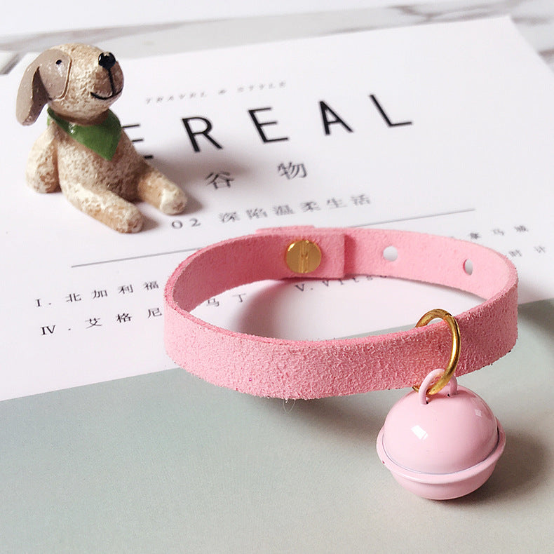 Rainbow Cat Collar Collection - Soft Cloth Collars with Matching Bells in 8 Vibrant Colors
