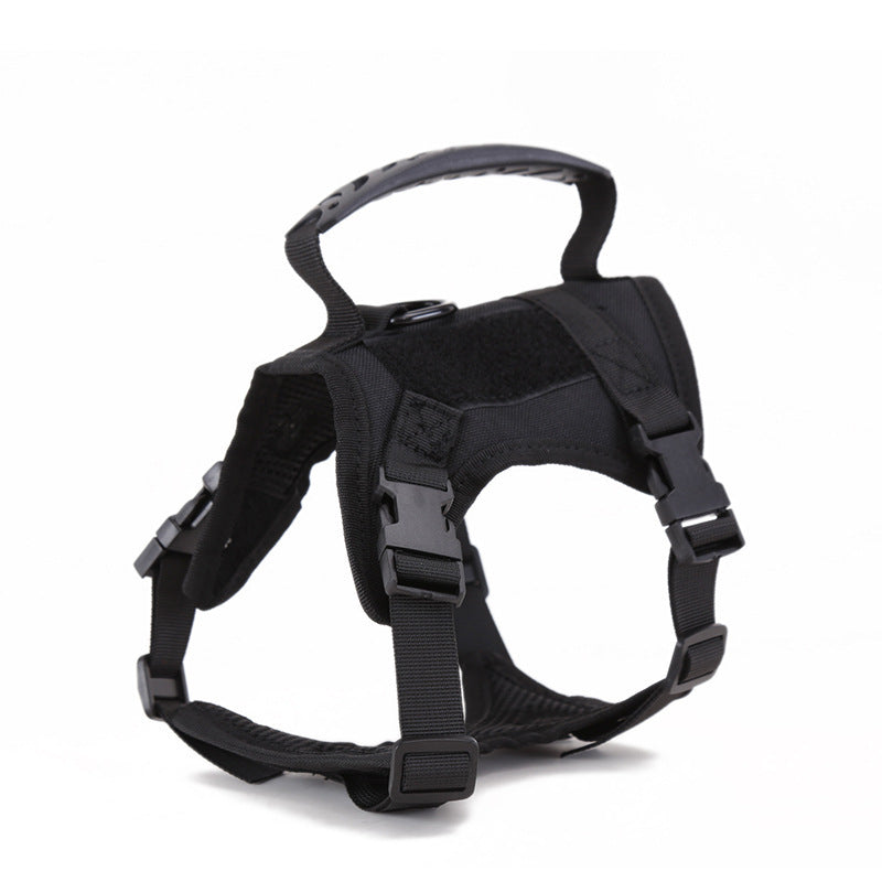 Adjustable Tactical Cat Harness & Leash Set - Heavy-Duty Nylon with Military-Inspired Design