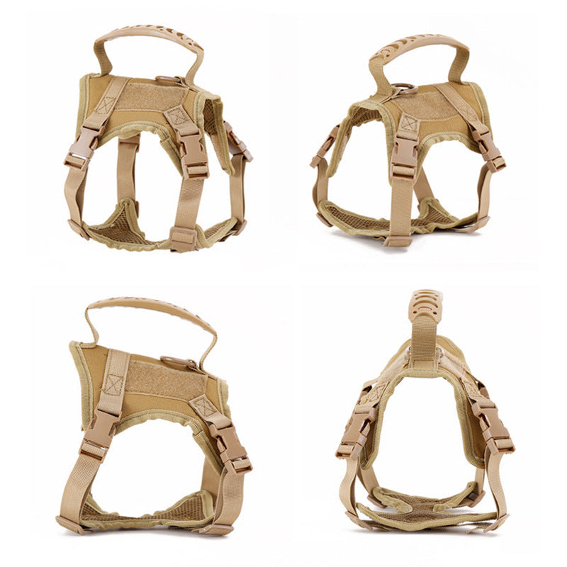 Adjustable Tactical Cat Harness & Leash Set - Heavy-Duty Nylon with Military-Inspired Design