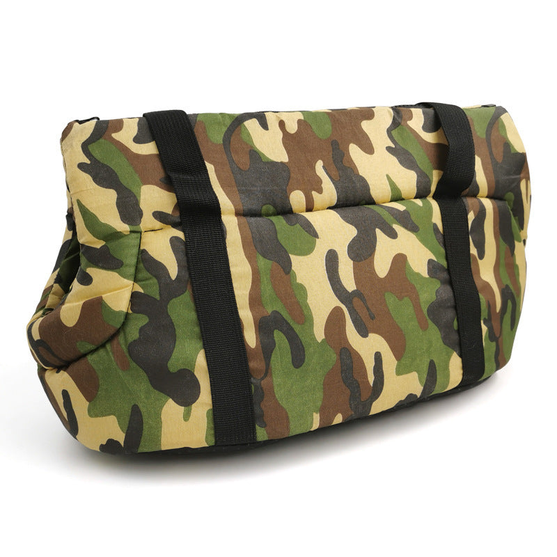 Premium Canvas Cat Carrier Messenger Bag - Breathable Travel Bags
