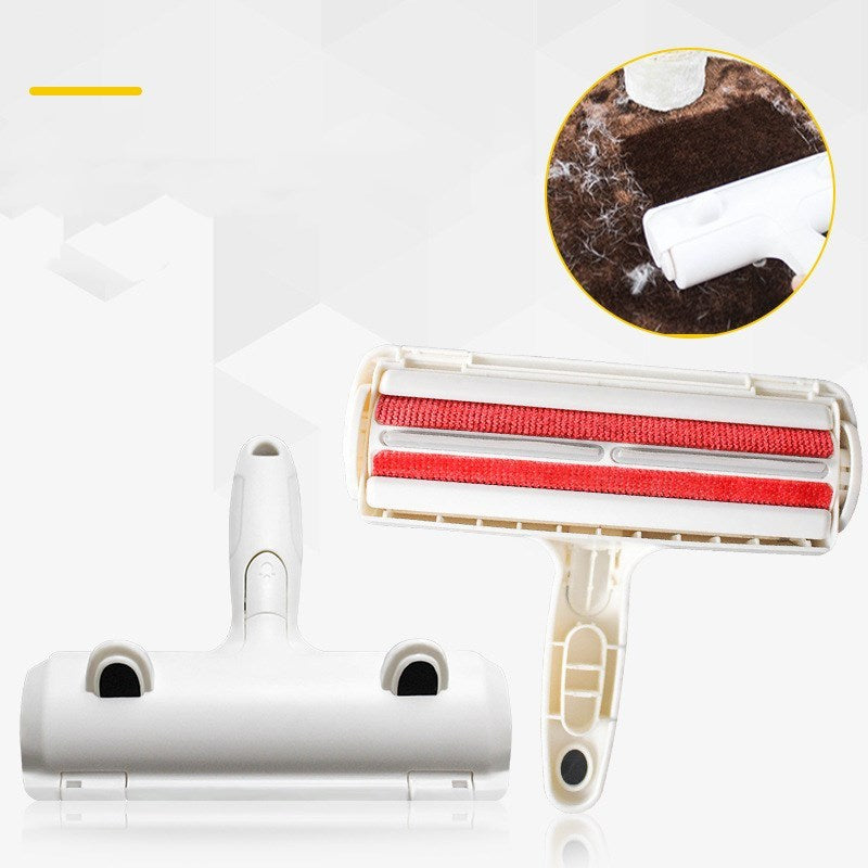 Reusable Pet Hair Remover Roller - Manual Lint & Fur Removal Tool for Furniture & Clothing