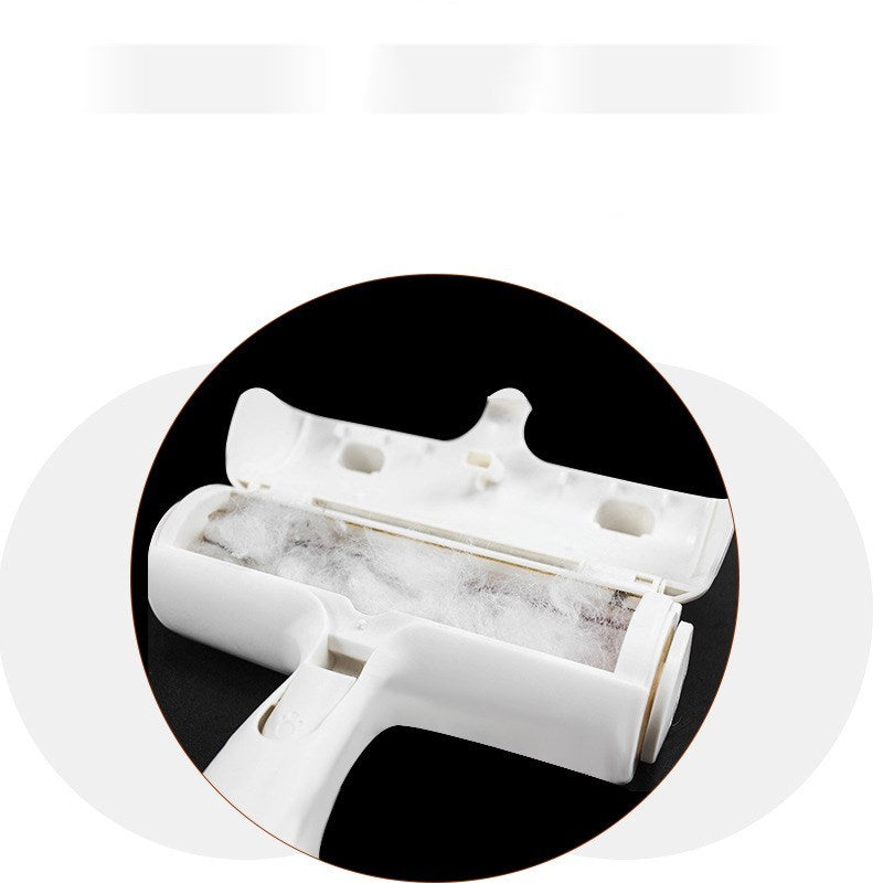 Reusable Pet Hair Remover Roller - Manual Lint & Fur Removal Tool for Furniture & Clothing