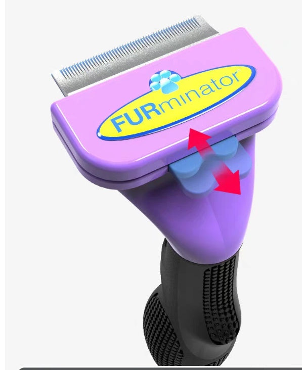 FURminator Professional Deshedding Tool - The Ultimate Solution for Cat Hair Control