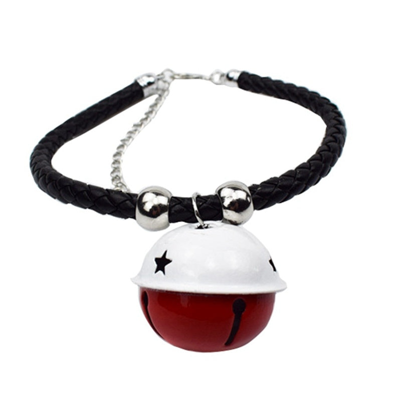 Artisan Handwoven Cat Collar - Rustic Twine Design with Statement Jingle Bell