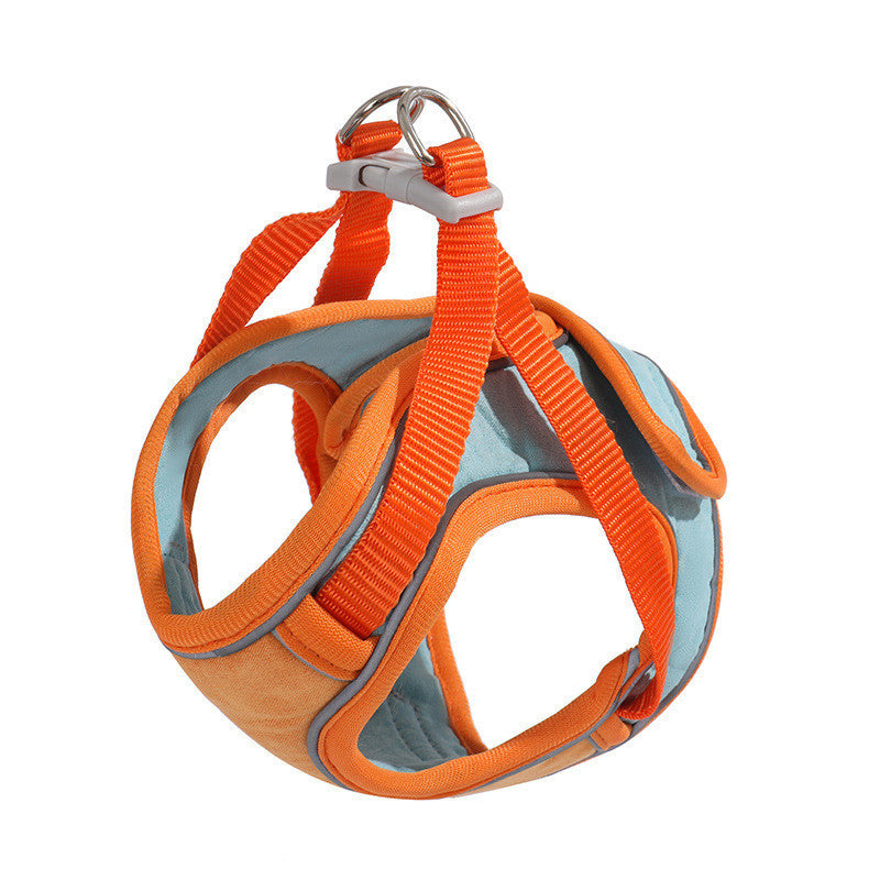 Anti-Escape Reflective Cat Harness Set - Premium Suede with Safety Visibility