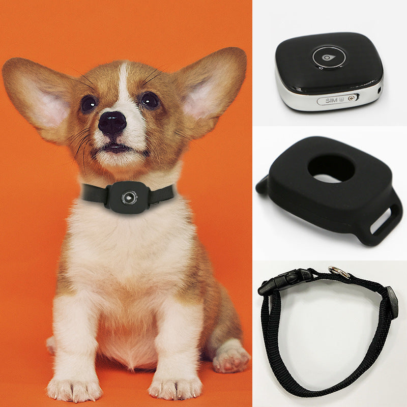 Smart GPS Pet Tracker Collar - Real-Time Location Monitoring for Cats & Small Dogs