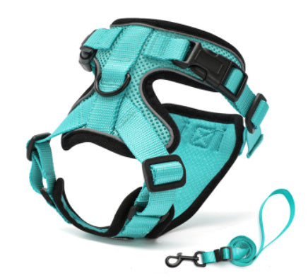 PawProwl Escape-Proof Cat Harness & Leash Set - Breathable Mesh Walking Harness for Cats
