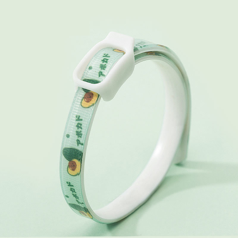 Cute Pattern Flea & Tick Prevention Collar - Natural Protection with Adorable Designs