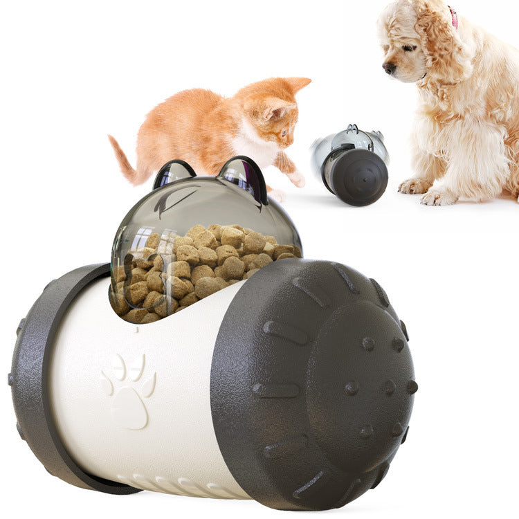 Interactive Pet Treat Dispenser Ball - Slow Feeding Puzzle Toy for Cats & Dogs