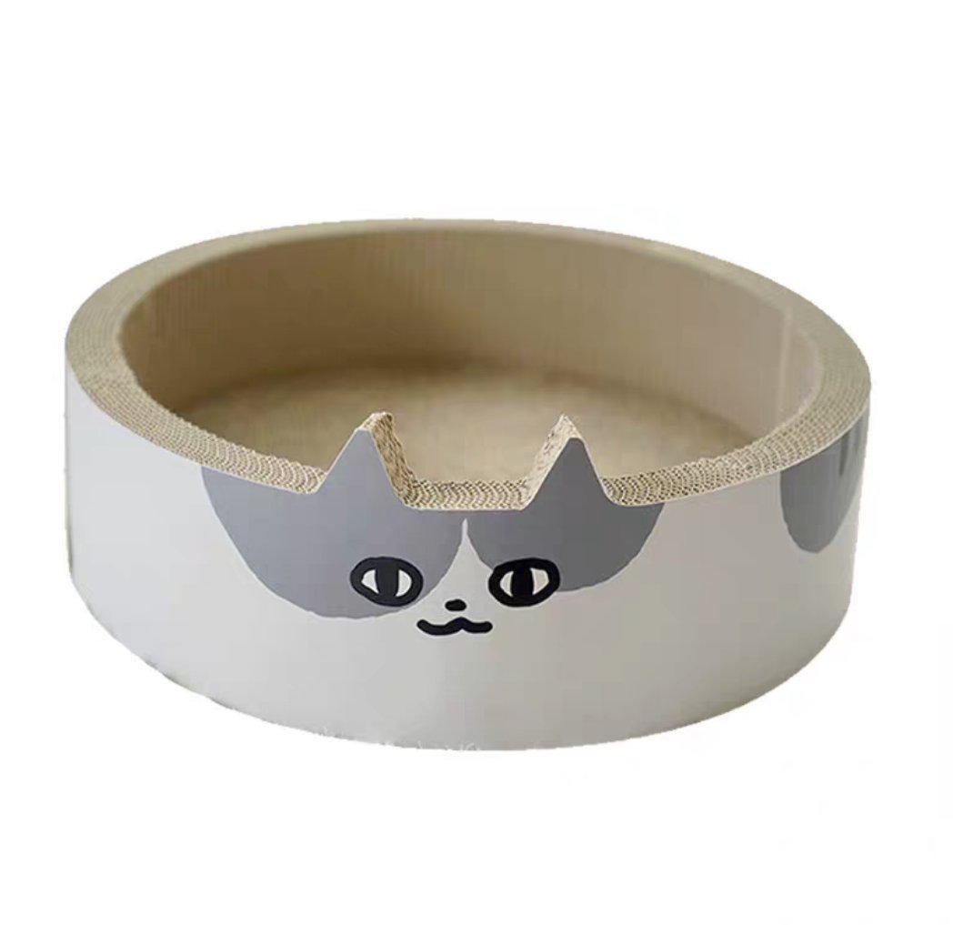 Vertical Cat Scratching Board - Stylish Climbing Frame with Designer Patterns