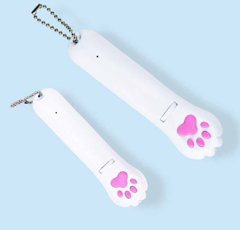 Premium Interactive Laser Pointer - Multi-Pattern Cat Exercise Toy with Paw Print Design