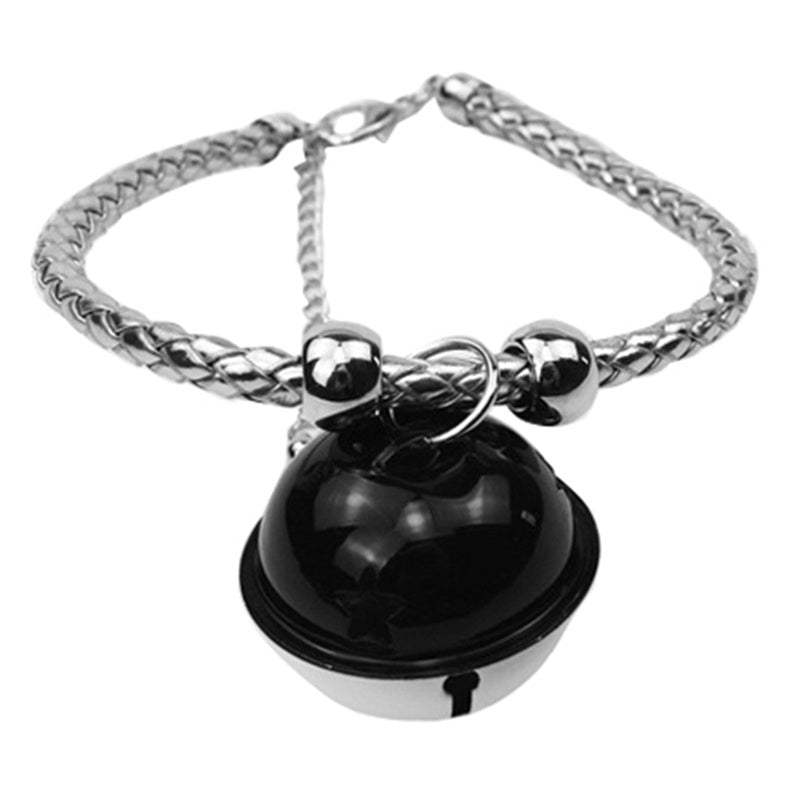Artisan Handwoven Cat Collar - Rustic Twine Design with Statement Jingle Bell