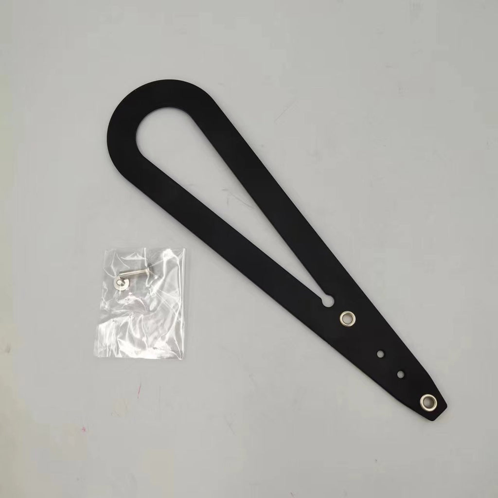 Adjustable Pet Safety Door Latch - Universal Child & Pet Proof Lock for Door Handles
