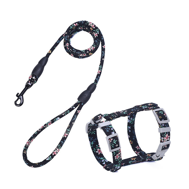 I-Shape Cat Chest Harness - Lightweight Cotton Comfort Harness for All Cats