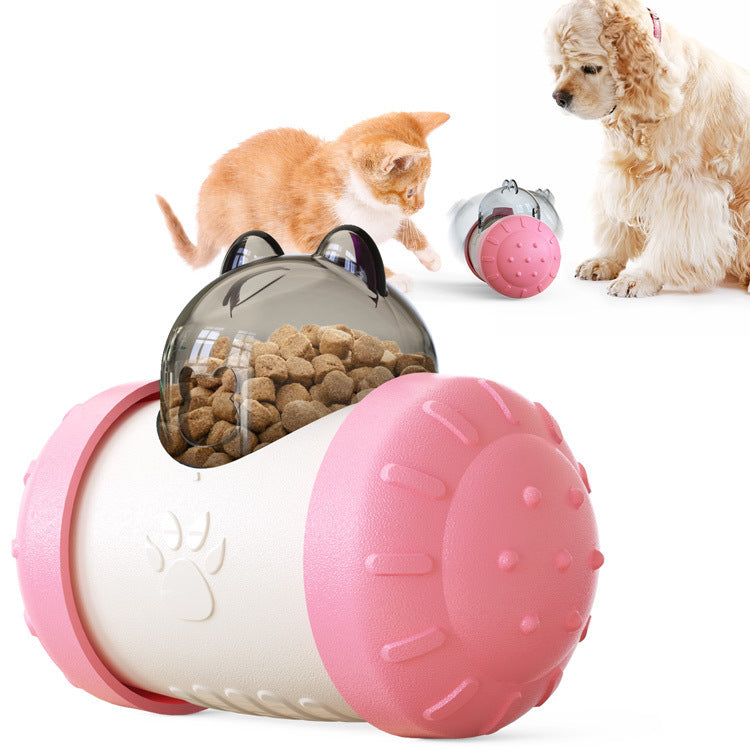 Interactive Pet Treat Dispenser Ball - Slow Feeding Puzzle Toy for Cats & Dogs