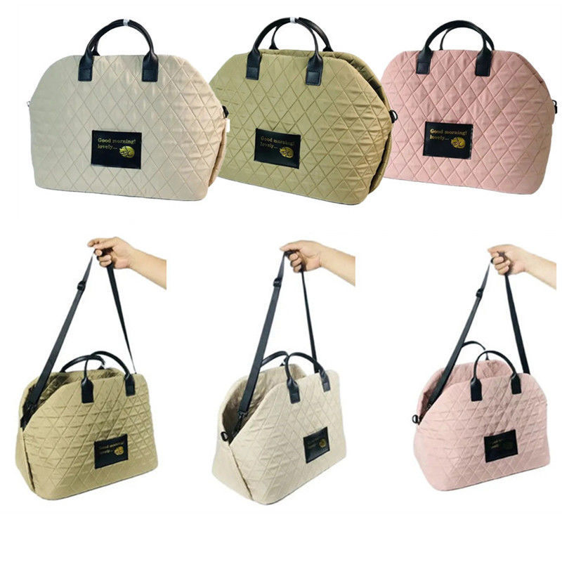 Premium Car Seat Pet Carrier Bag with Reinforced Base - Cats & Small Dogs