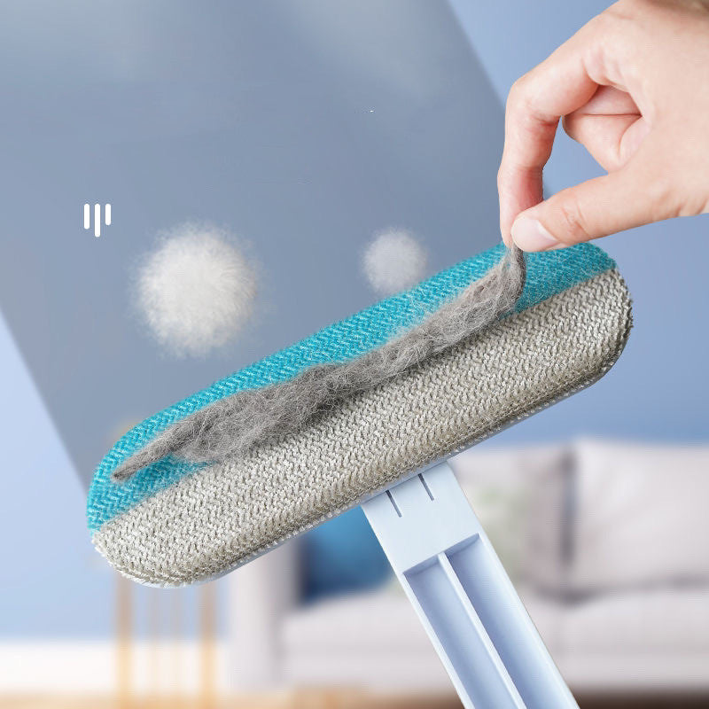 Pet Hair Remover & Lint Brush - 4-in-1 Multifunctional Cleaning Tool for Furniture, Clothes & Windows