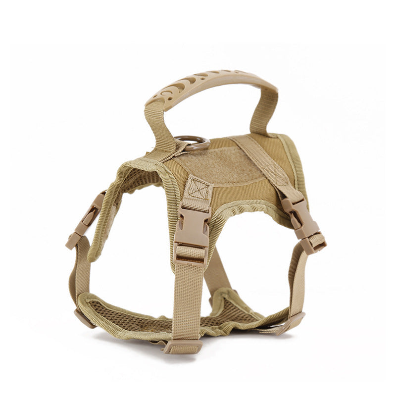 Adjustable Tactical Cat Harness & Leash Set - Heavy-Duty Nylon with Military-Inspired Design