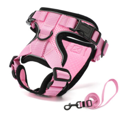 PawProwl Escape-Proof Cat Harness & Leash Set - Breathable Mesh Walking Harness for Cats