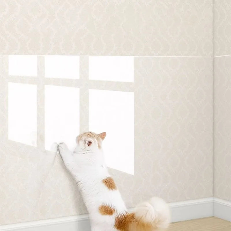 Clear Furniture Protection Sheets - Anti-Scratch Cat Training Guards with Strong Adhesive