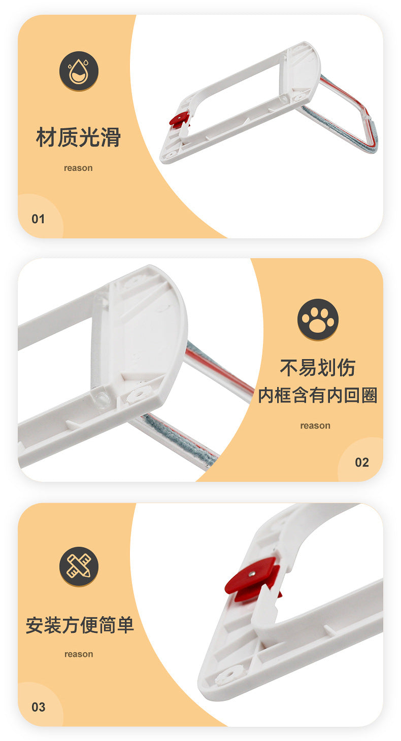 Cat Flap Door with 4-Way Lock - Small/Large Security Pet Door for Cats & Small Dogs