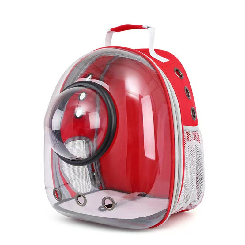Astronaut Cat Backpack Carrier - Crystal Clear Bubble Window with 360° View