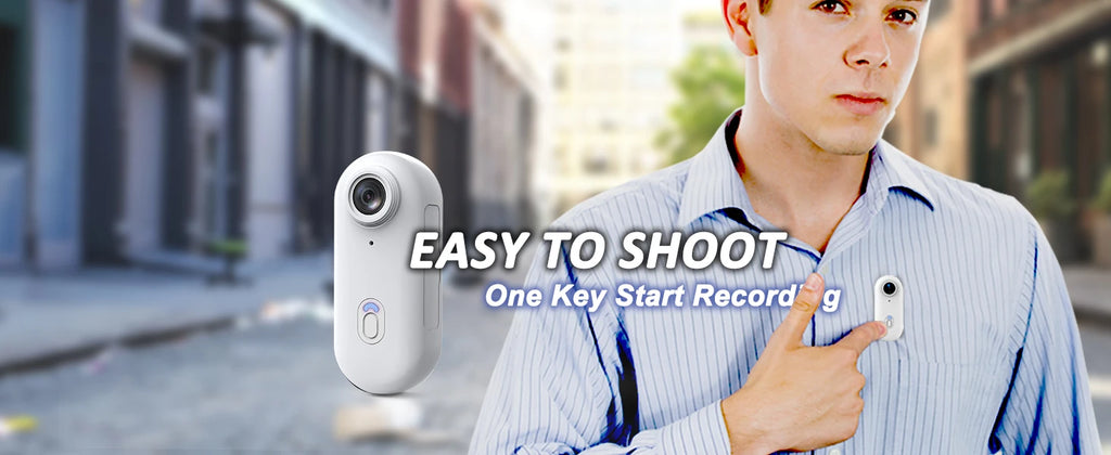 4K Ultra-Compact WiFi Action Camera - Thumb-Sized Wireless Recording Device for Pet Monitoring & Family Adventures