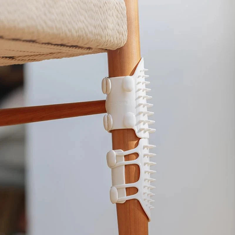 Cat Corner Grooming Brush & Massage Comb - Self-Grooming Rubbing Tool for Cats and Kittens