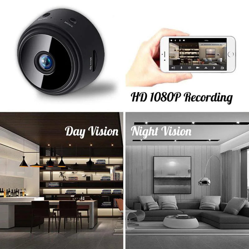 Smart Cat Monitoring Camera - 1080P HD WiFi Pet Cam with Motion Detection & Two-Way Audio