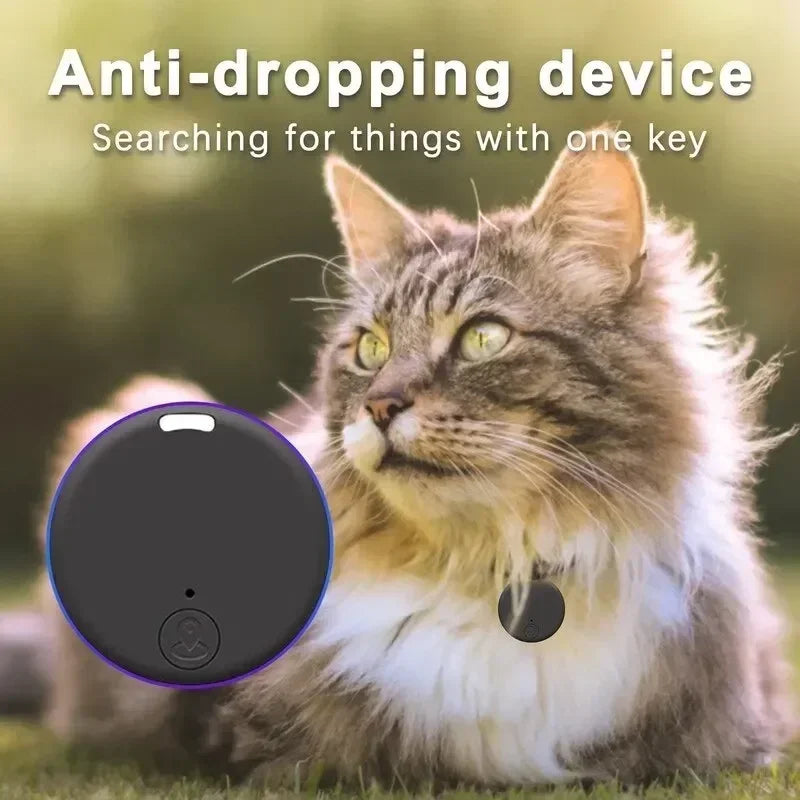 Smart Pet Tracker with Bluetooth 5.0 - Mini GPS Locator for Cats, Dogs & Personal Items