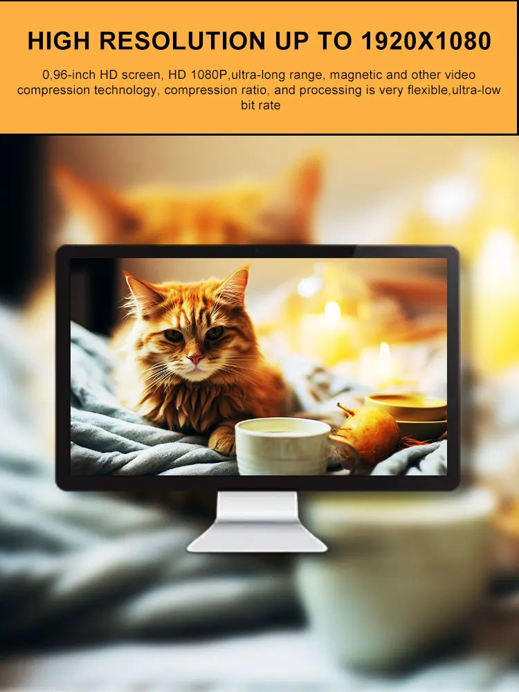 HD Pet Collar Camera - 1080P Wearable Video Recorder for Cats & Dogs with 170° Wide Angle Lens