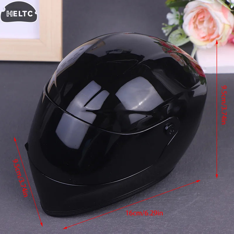 Cat Safety Helmet - Mini Motorcycle Style Pet Photo Prop & Protective Headwear
