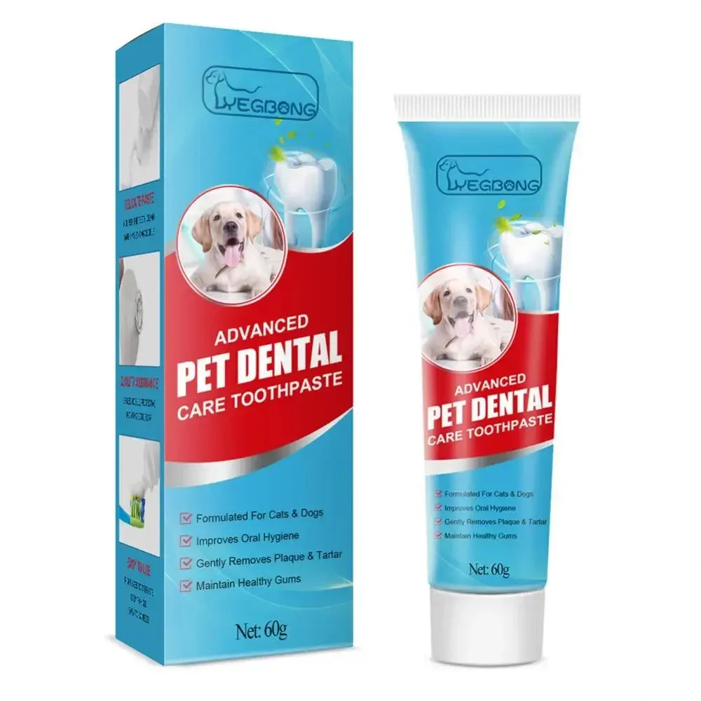 Cat Toothbrush Set with Soft Bristles - Complete Dental Care Kit for Feline Oral Hygiene