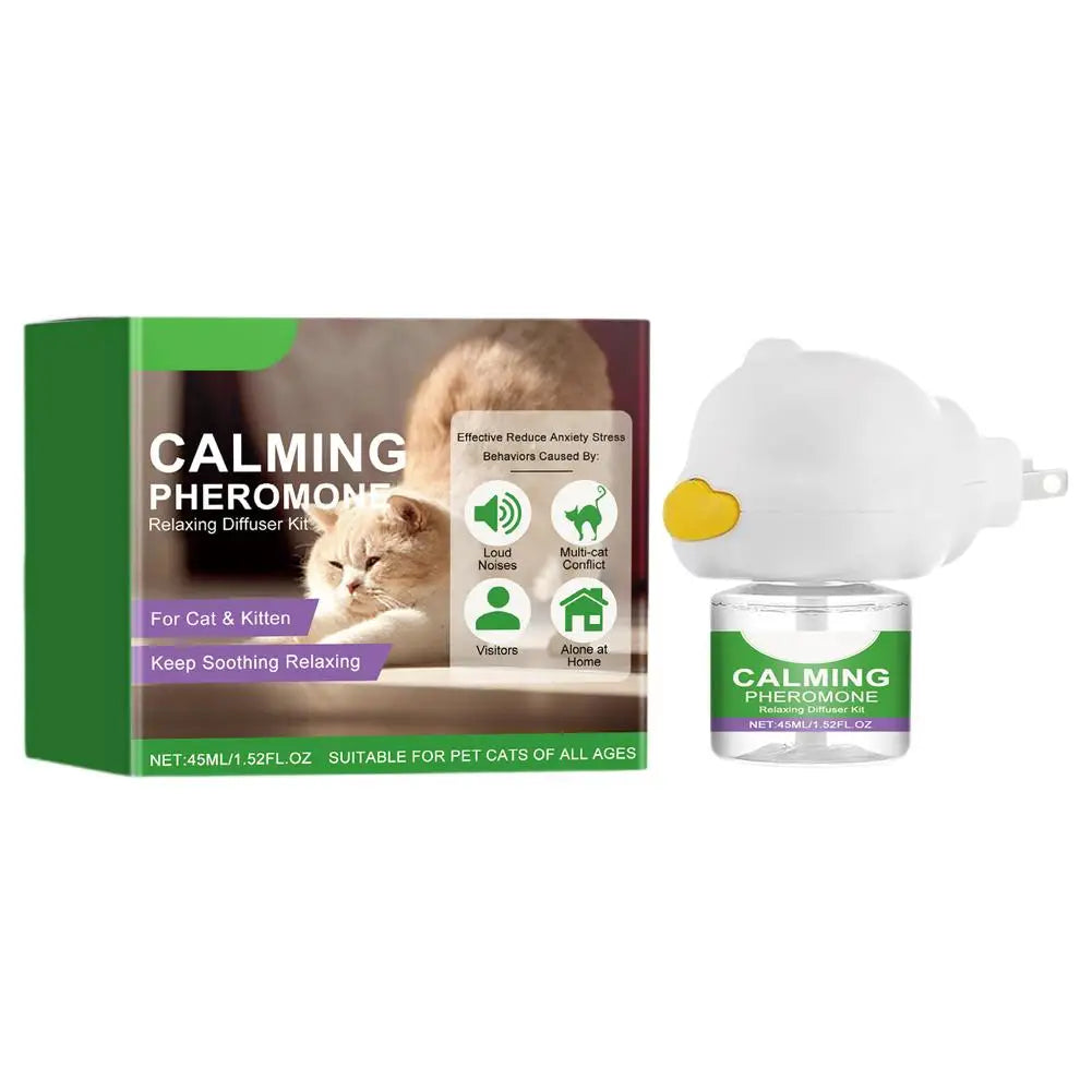 3Pcs/lot Cat Calming Diffuser Kit Refill Calming Mood Relaxing Anti Anxiety Stress Soothing Comforting Pets Pheromone
