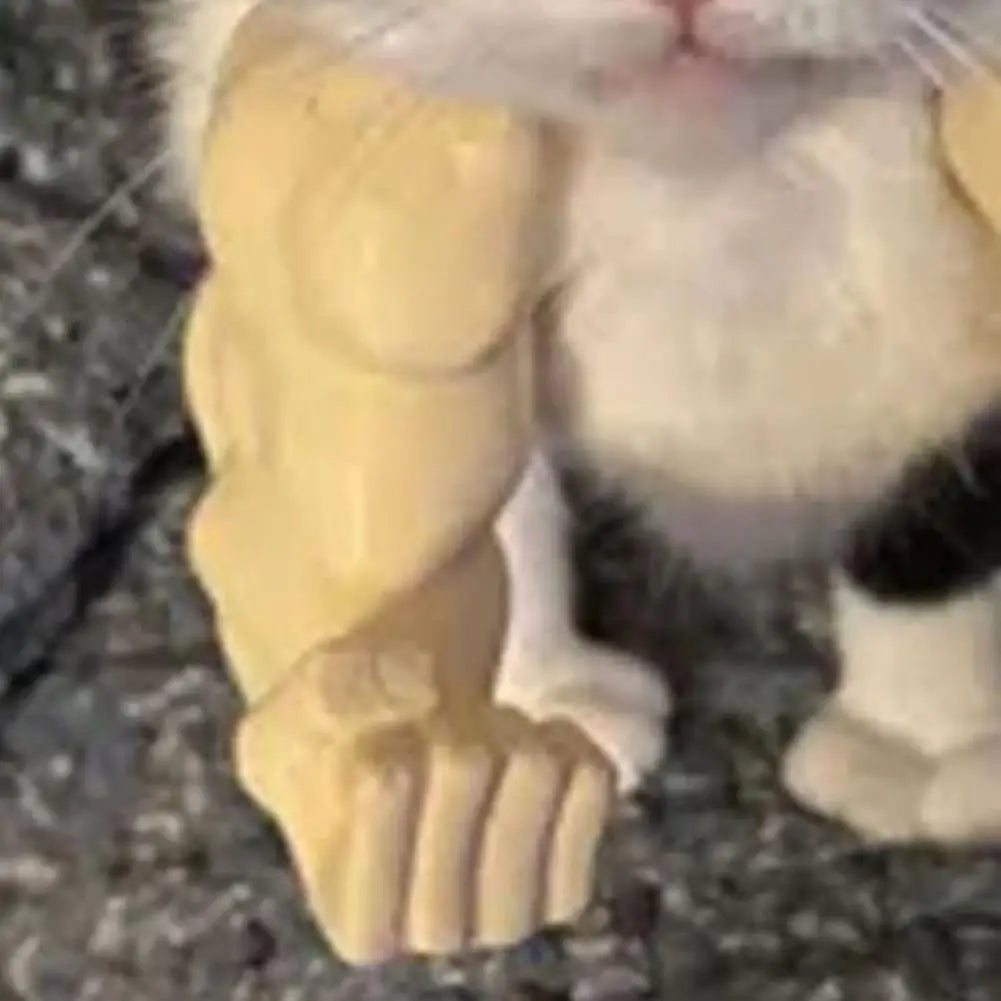 Cat Muscle Arm Costume Accessory - 3D Printed Pet Necklace for Halloween, Birthday Parties & Photo Fun