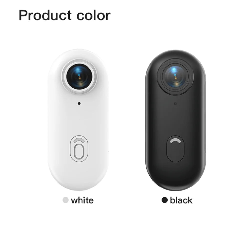 WiFi Pet Collar Camera - 4K Ultra HD Action Camera with Magnetic Mount & App Control
