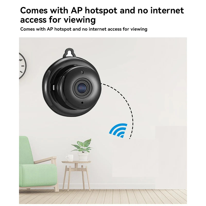 Pet Monitor Camera - 4K HD WiFi Security Camera with Night Vision for Cat Monitoring | Indoor/Outdoor Wireless Surveillance