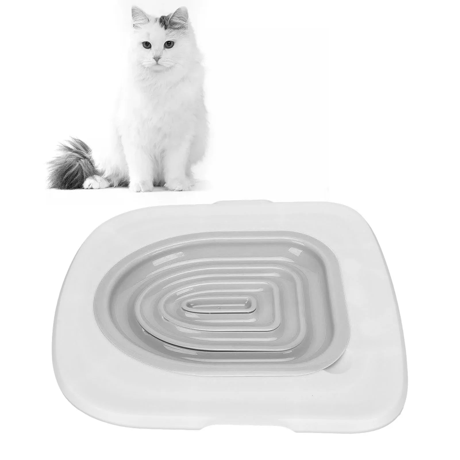 Cat Toilet Training Kit - Universal Fit Reusable Trainer for All Toilet Types