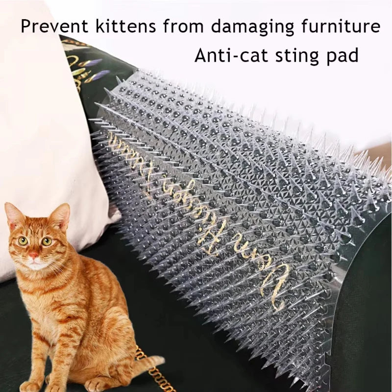 Cat Deterrent Mat with Safety Spikes – Garden & Plant Protection