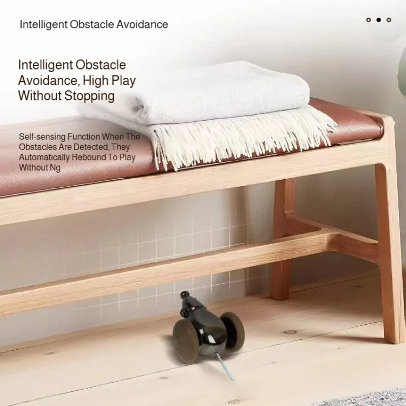 Natural Catnip Mouse Toy - Interactive Play & Entertainment for Cats