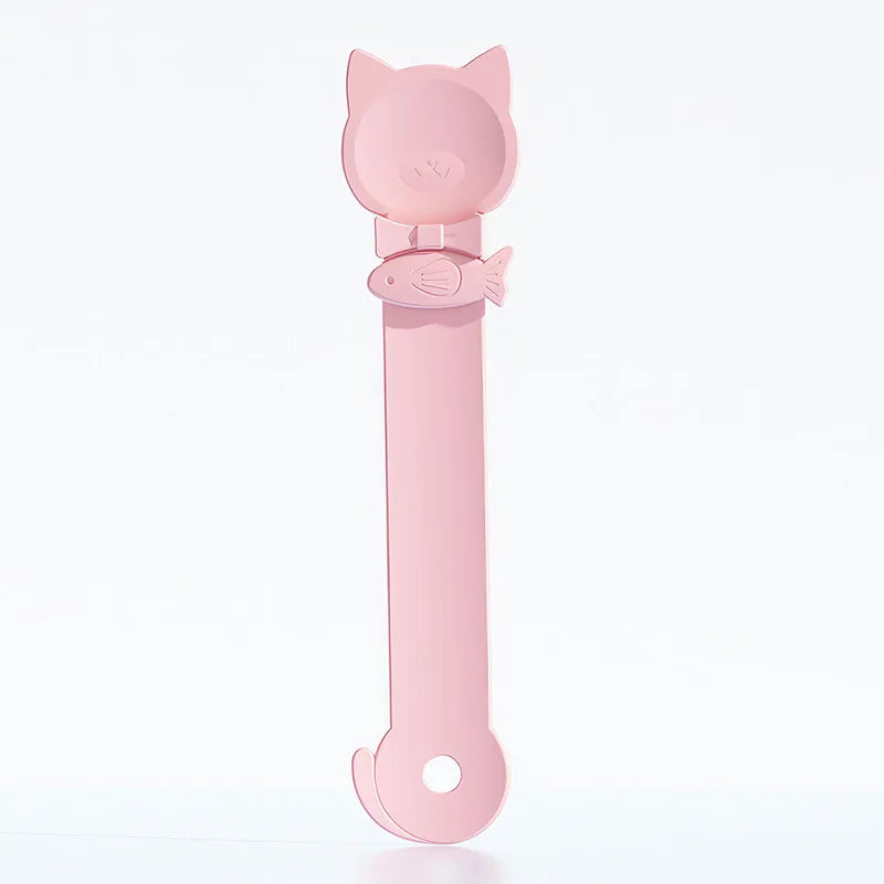 Cat Food Feeding Spoon with Long Handle | Lickable Treat Dispenser for Wet Food & Pastes (1-3 Pack)