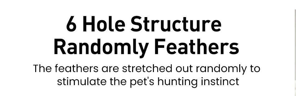 ROJECO 2-in-1 Interactive Cat Toy - Automatic Feather Wand & Rolling Ball Set with 5 Play Modes