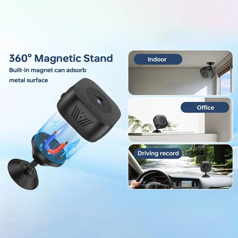 Xiaomi Mini Pet Camera - 1080P HD Wireless Cat Monitor with Night Vision for Home Security