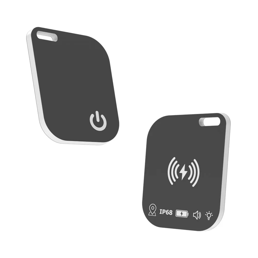 Ultra-Slim Cat Collar Tracker Card - IPX68 Waterproof Apple Find My Compatible Tag for Cats
