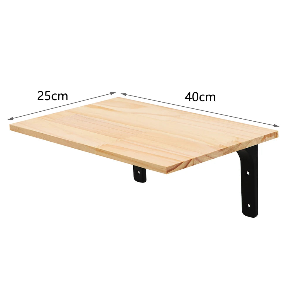 Modular Cat Wall Climbing System - Natural Wood Wall-Mounted Shelves, Steps & Hideaways