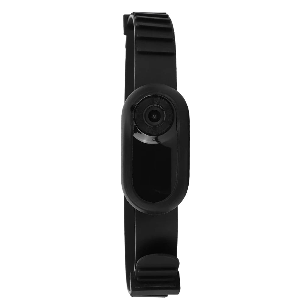 Pet Collar Camera - HD 1080P Wireless Action Camera with Silicone Collar & LCD Screen