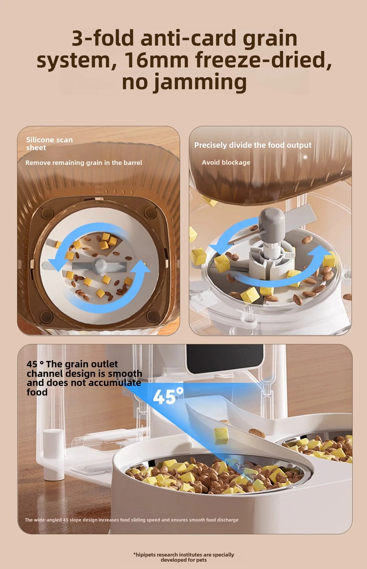 Smart WiFi Cat Feeder with HD Camera - 5L Automatic Pet Food Dispenser with Voice Control & Stainless Steel Bowl