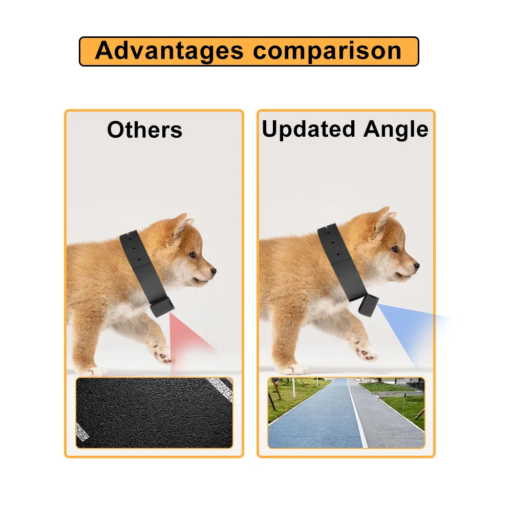 HD Pet Collar Camera - 1080P Wearable Video Recorder for Cats & Dogs with 170° Wide Angle Lens