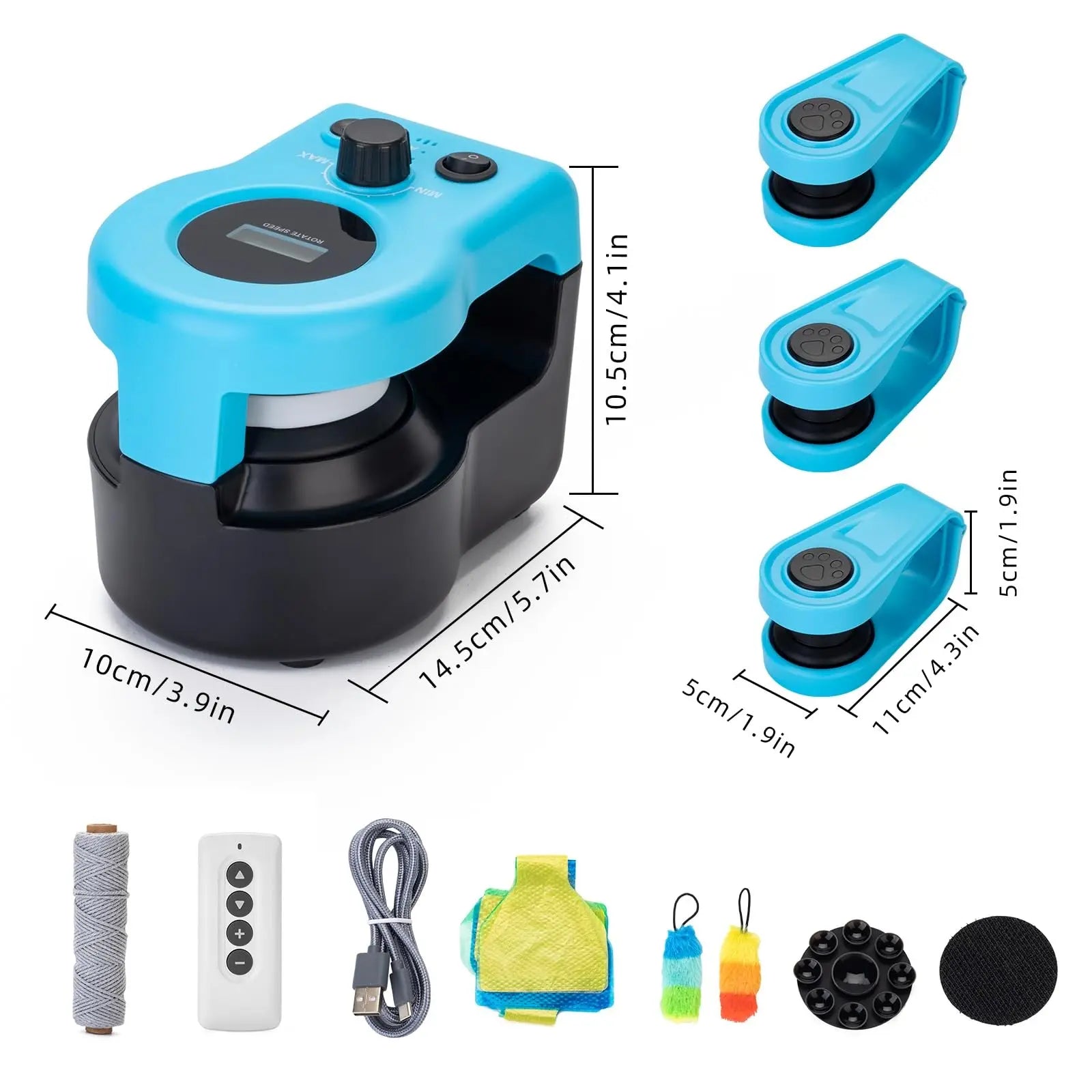 Interactive Cat Exercise Wheel with Adjustable Speed - Indoor Cat Hunting Toy